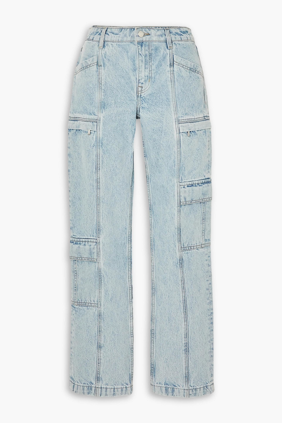 GRLFRND Naomi straight-leg cargo jeans Smart Closet