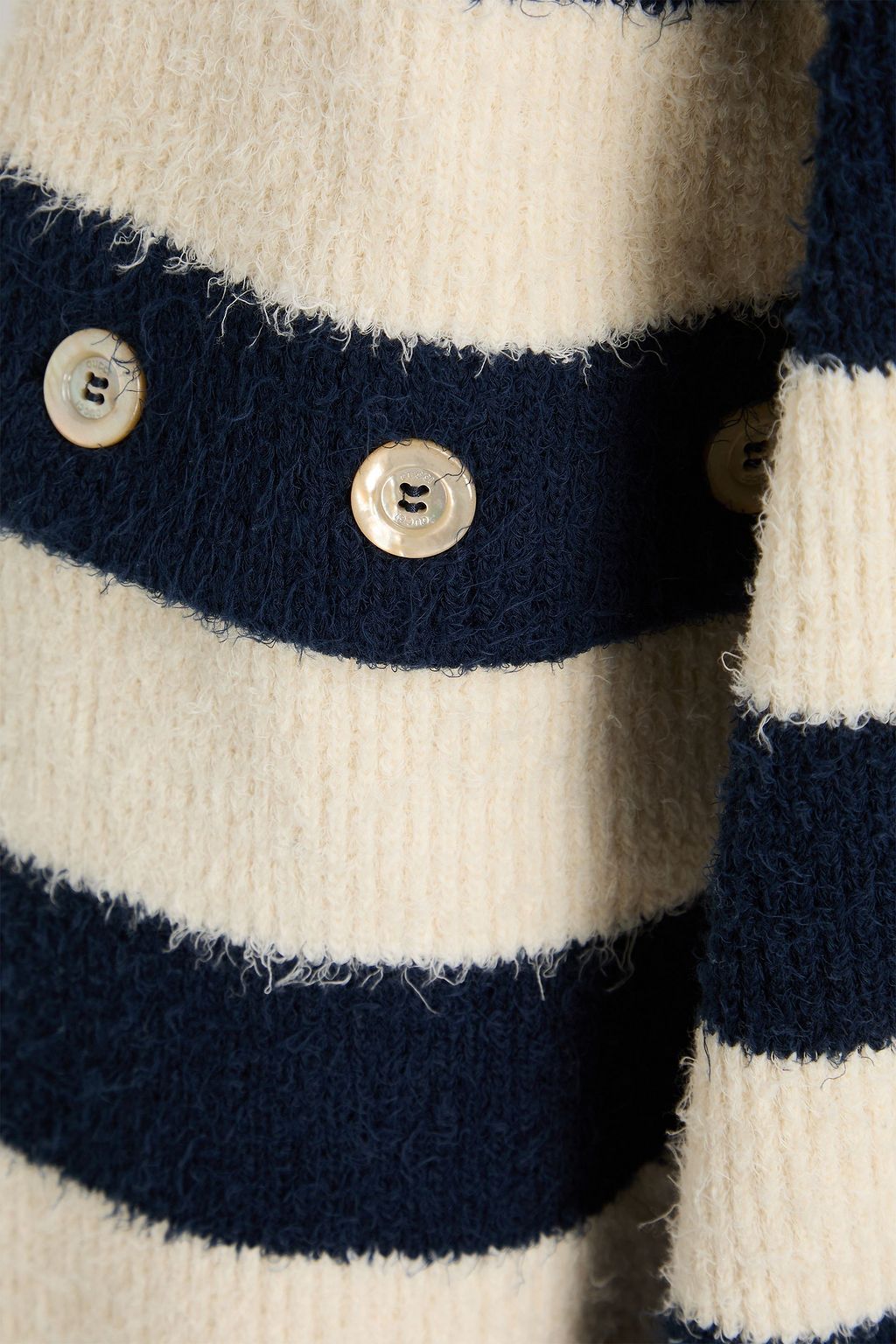 GUCCI Gestreifter Pullover aus einer Baumwollmischung