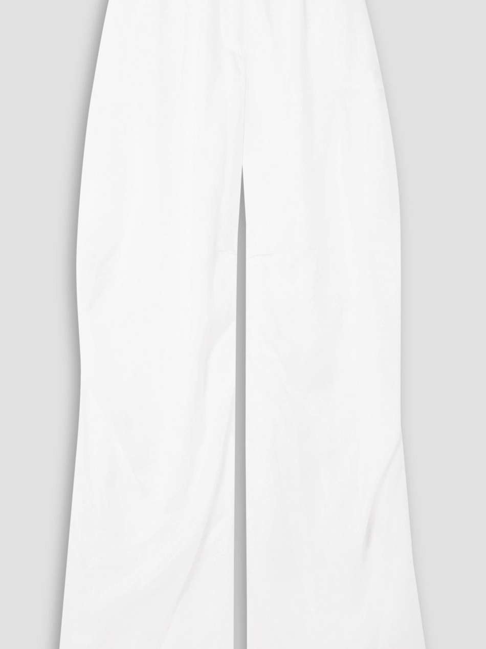 organza wide-leg cargo pants