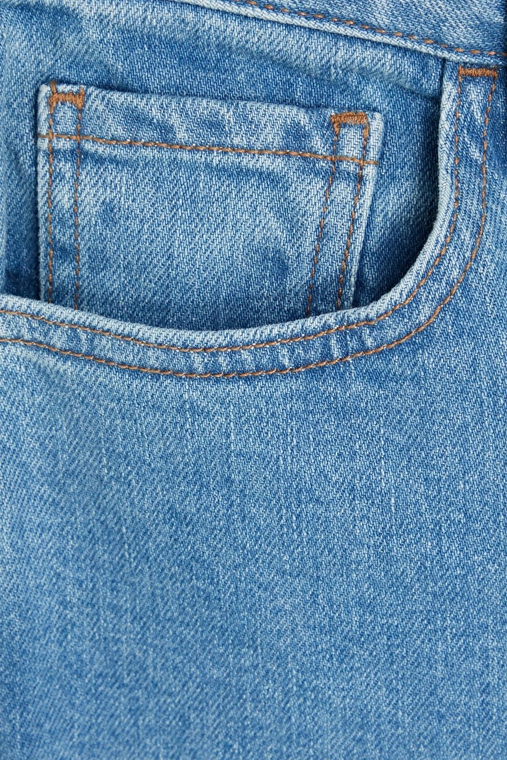 THEORY Cropped low-rise kick-flare jeans