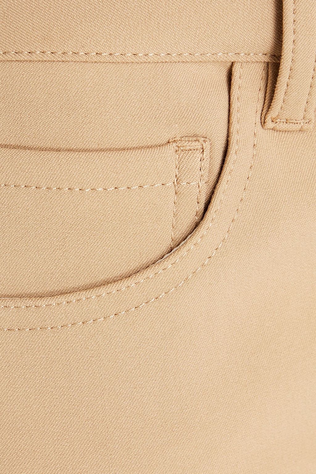 THEORY Stretch-cotton twill kick-flare pants