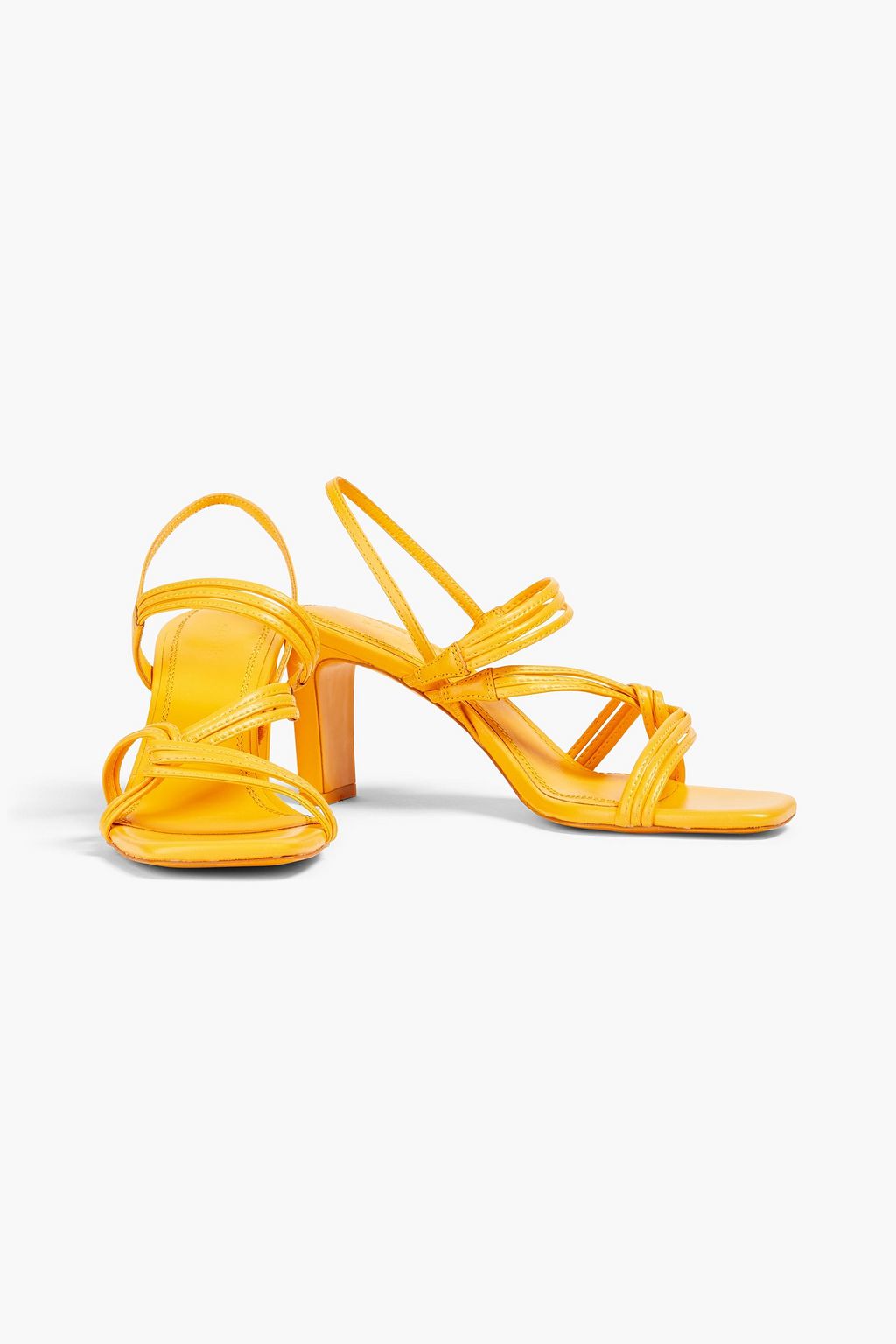 SANDRO Leather sandals