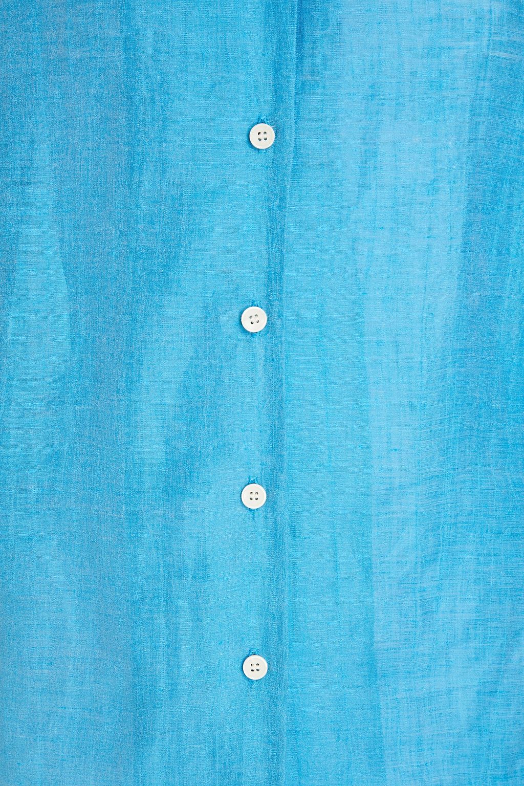 SANDRO Linen-blend shirt