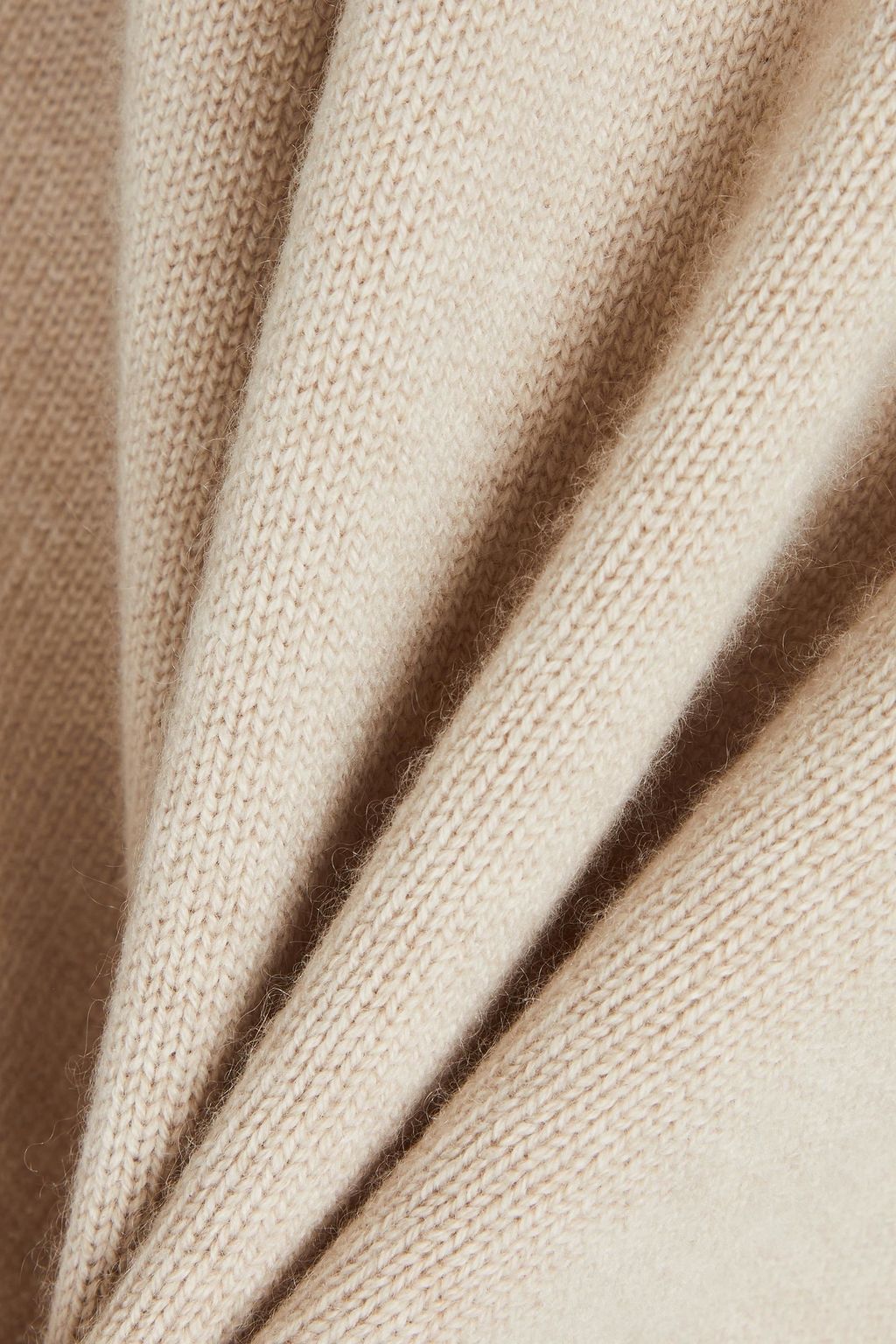 BRUNELLO CUCINELLI كنزة رياضية بياقة عالية مصنوعة من الكشمير ومزينة بالخرز