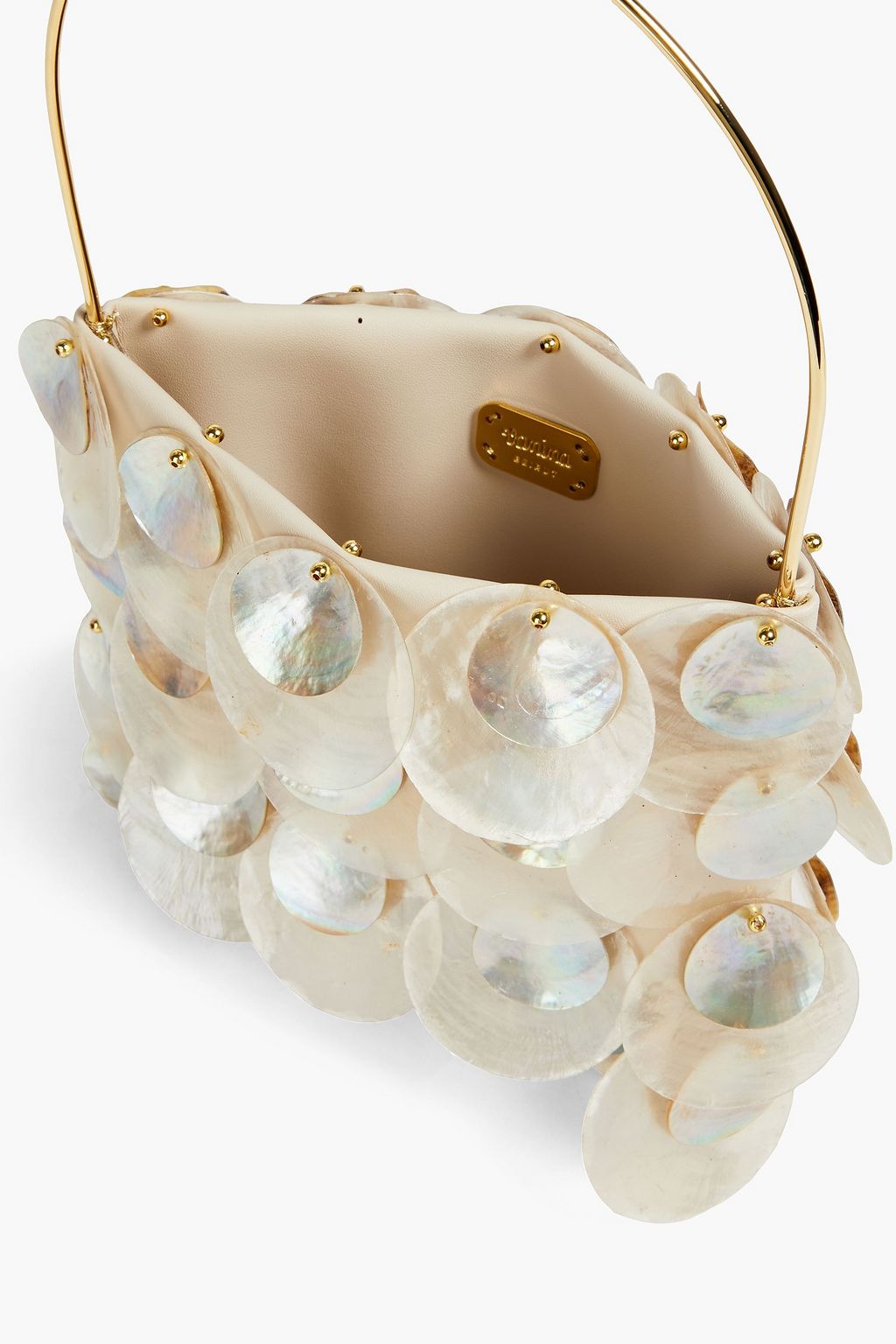VANINA Les Ailes D'Ecailles shell tote