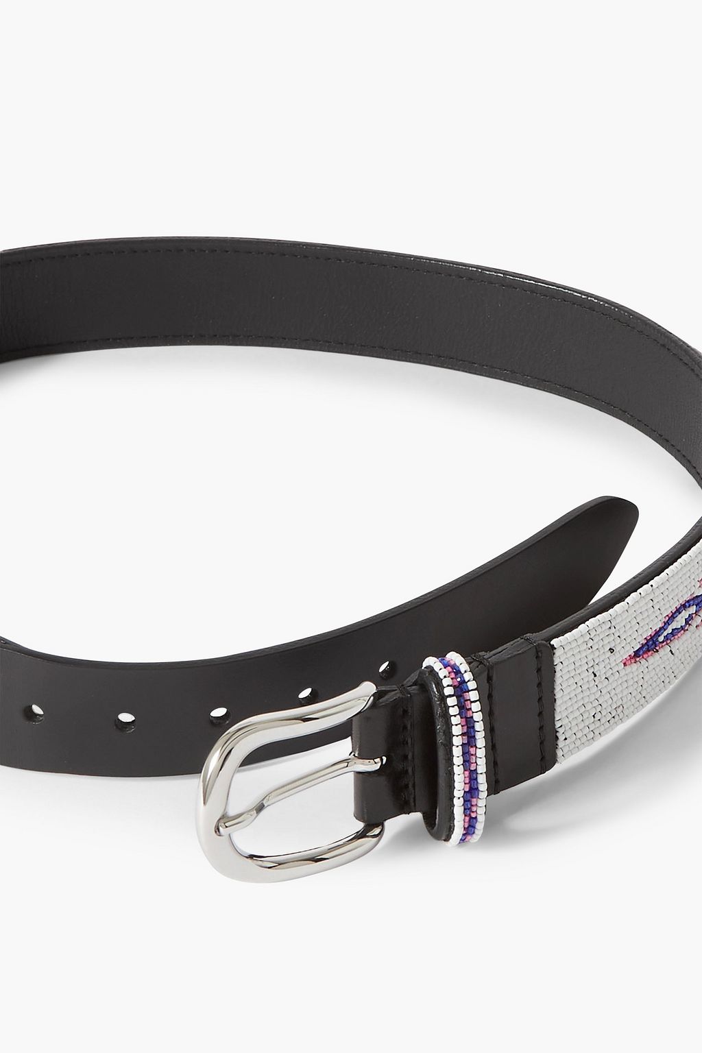 ISABEL MARANT Kalibo beaded leather belt