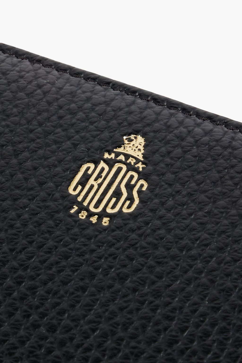 MARK CROSS Pebbled-leather wallet