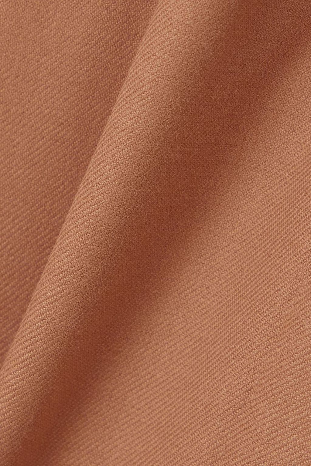 BY MALENE BIRGER بنطلون «سيمباريا» من التويل بأرجل واسعة مزين بكسرات