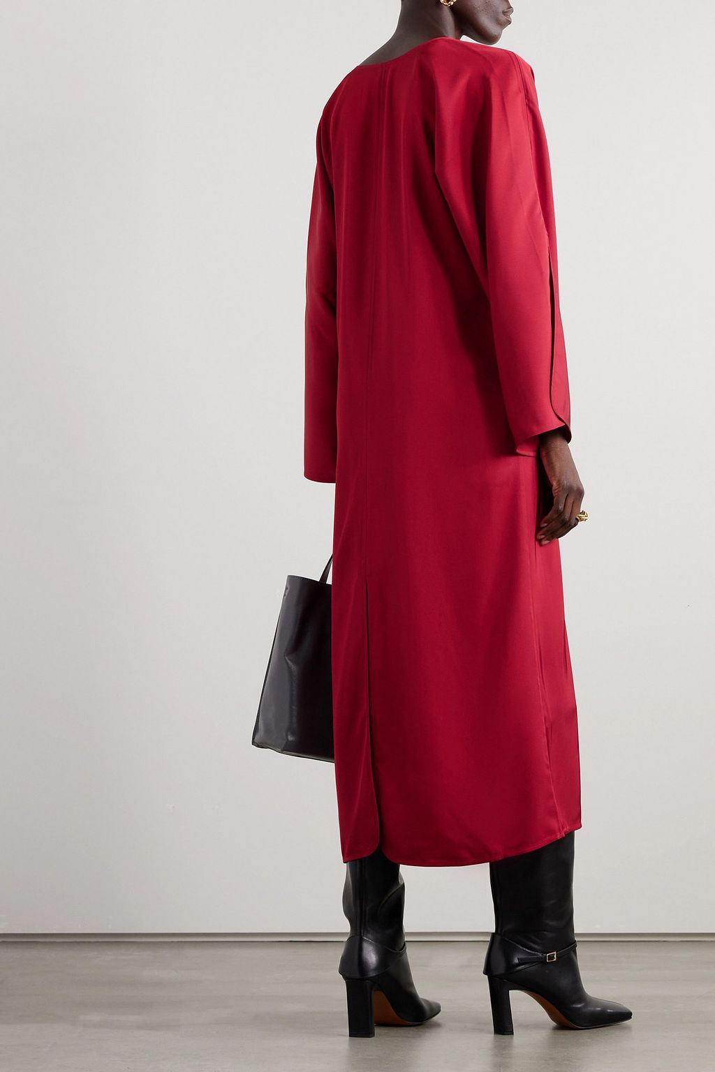 BY MALENE BIRGER فستان Cais متوسّط الطول من التويل