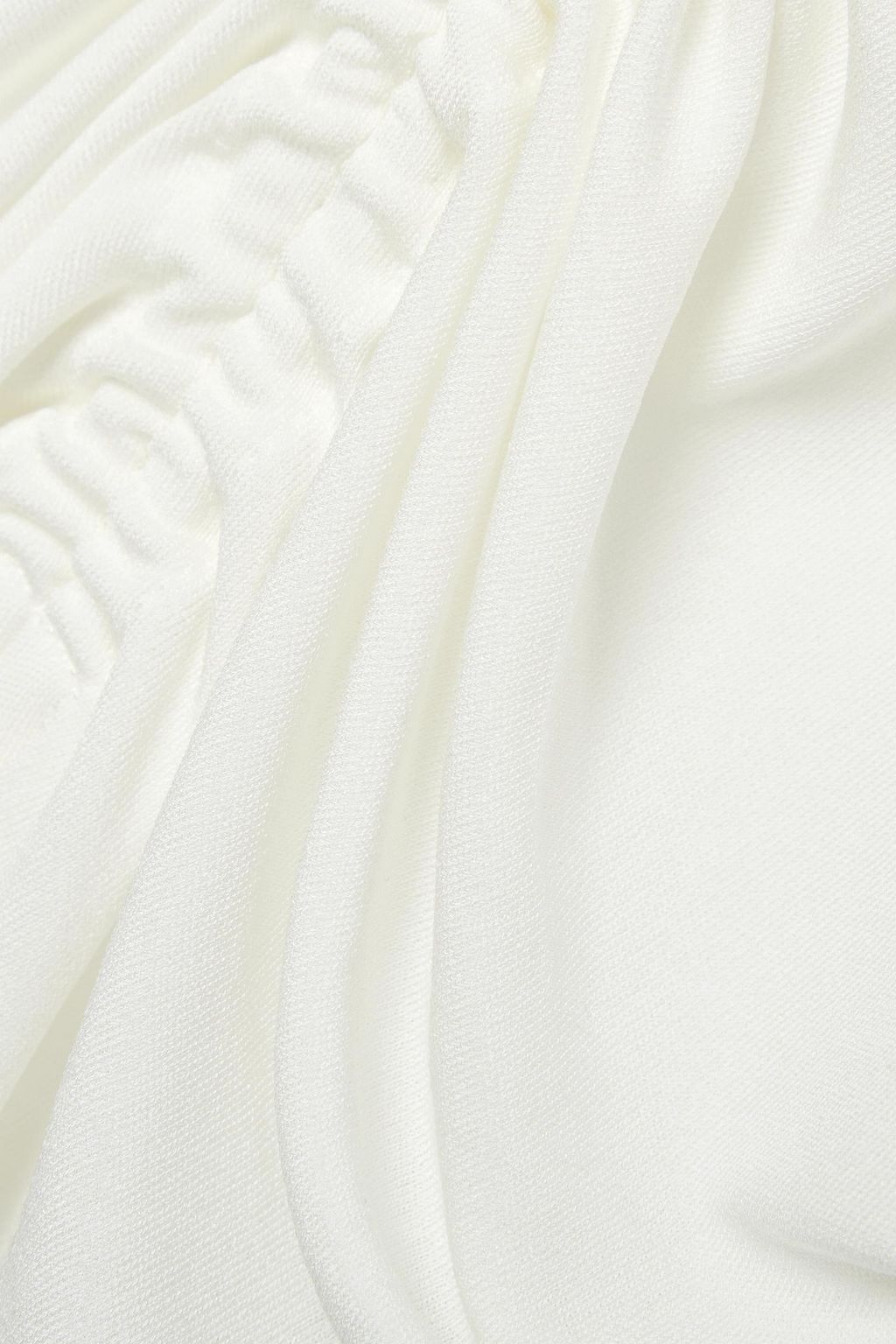 ISABEL MARANT Jen ruffled ruched jersey top