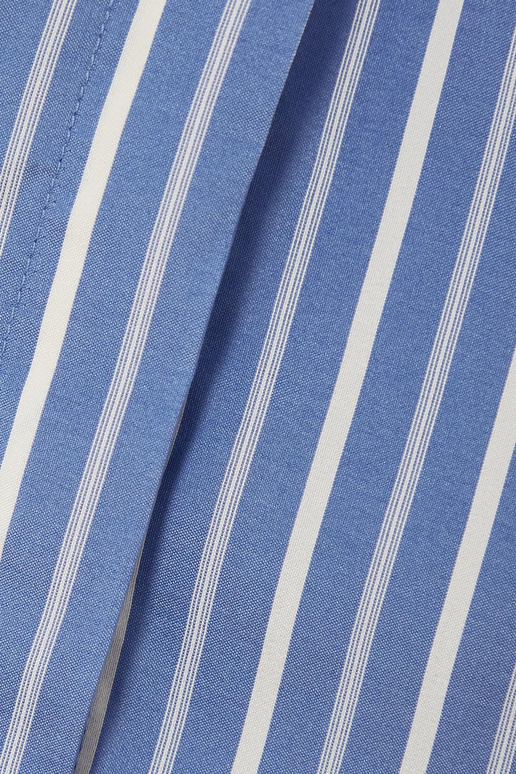 ISABEL MARANT Enza striped silk shirt