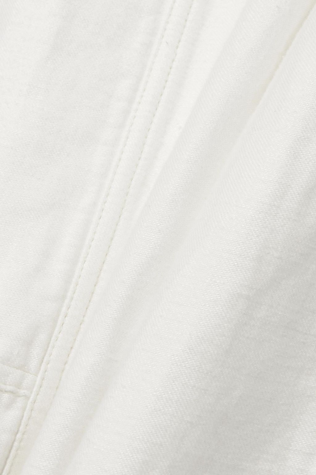 ISABEL MARANT Keisha belted cotton and linen-blend wide-leg jumpsuit