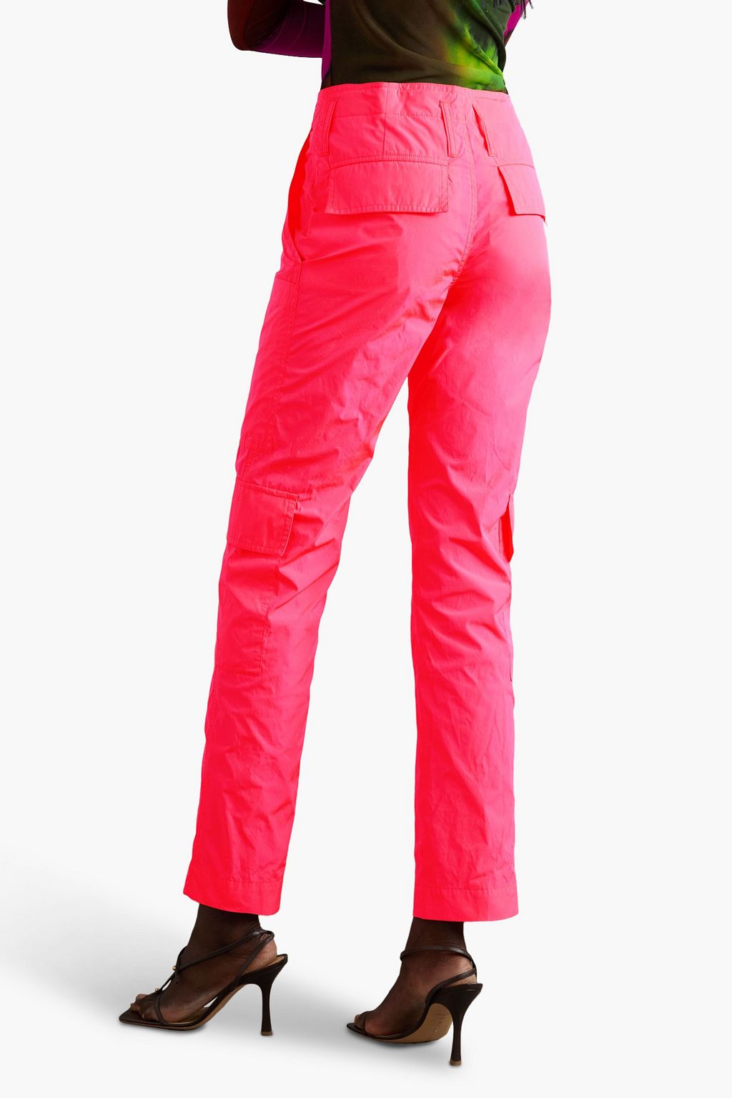 DRIES VAN NOTEN Poplin straight-leg pants