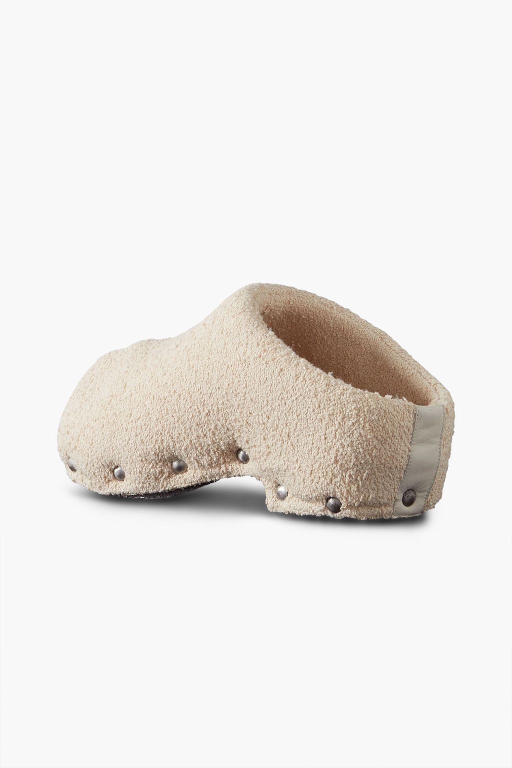 ACNE STUDIOS Studded bouclé clogs