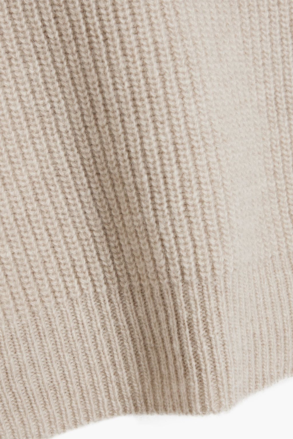 IRIS & INK Ada ribbed wool and cashmere-blend tank