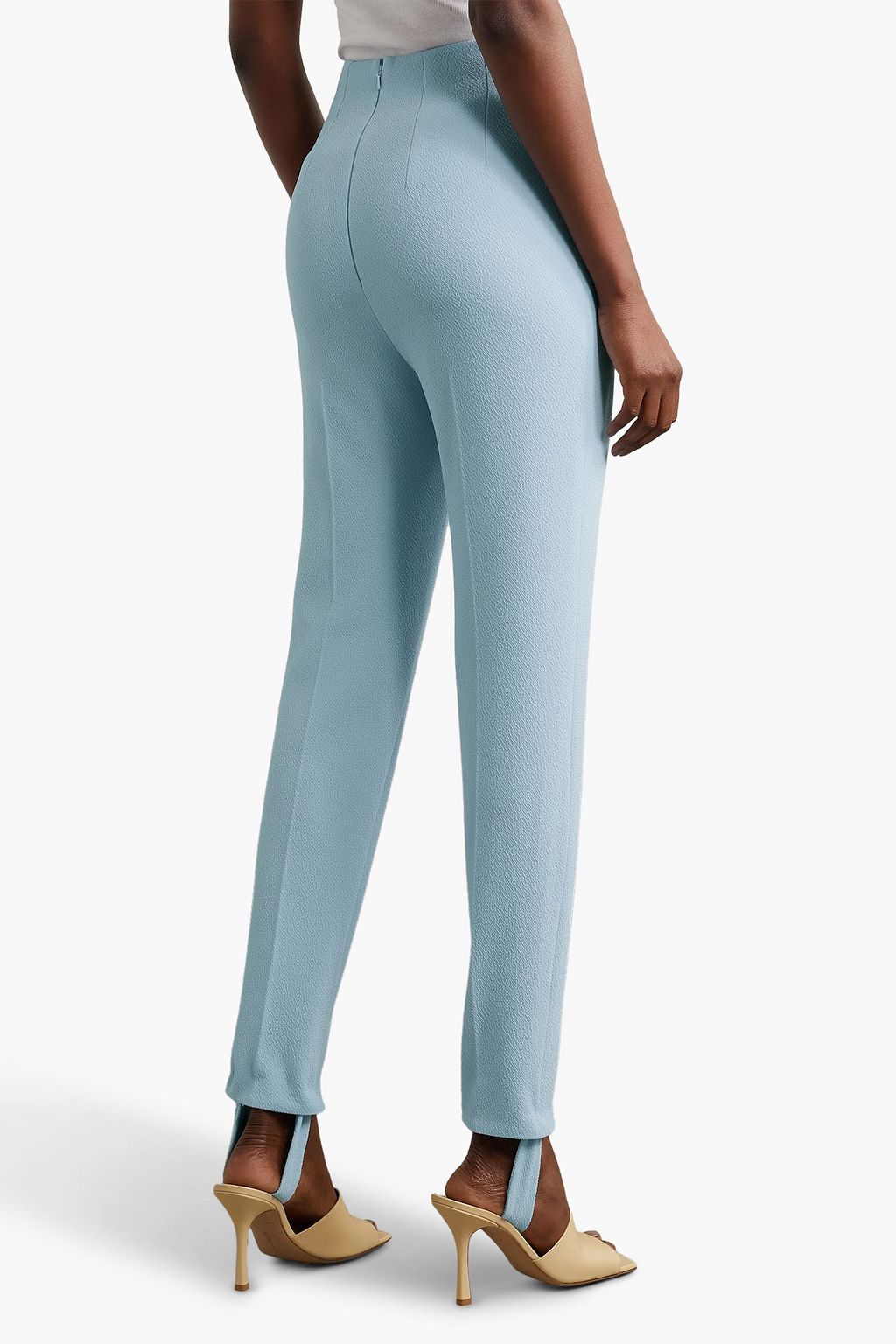 EMILIA WICKSTEAD Madge stretch-crepe slim-leg stirrup pants