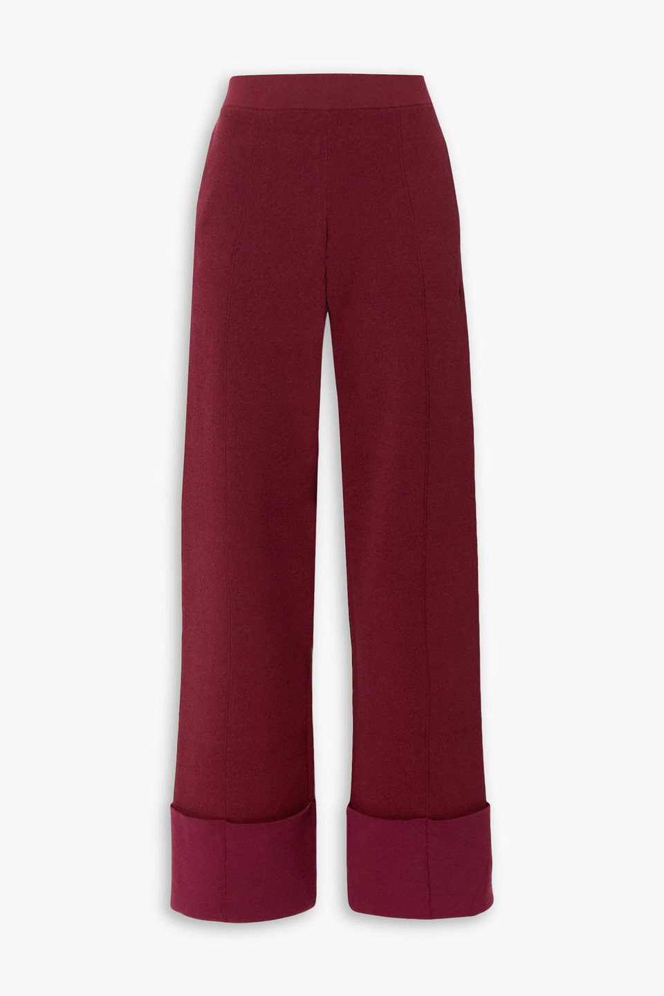 Jordan stretch-knit wide-leg pants