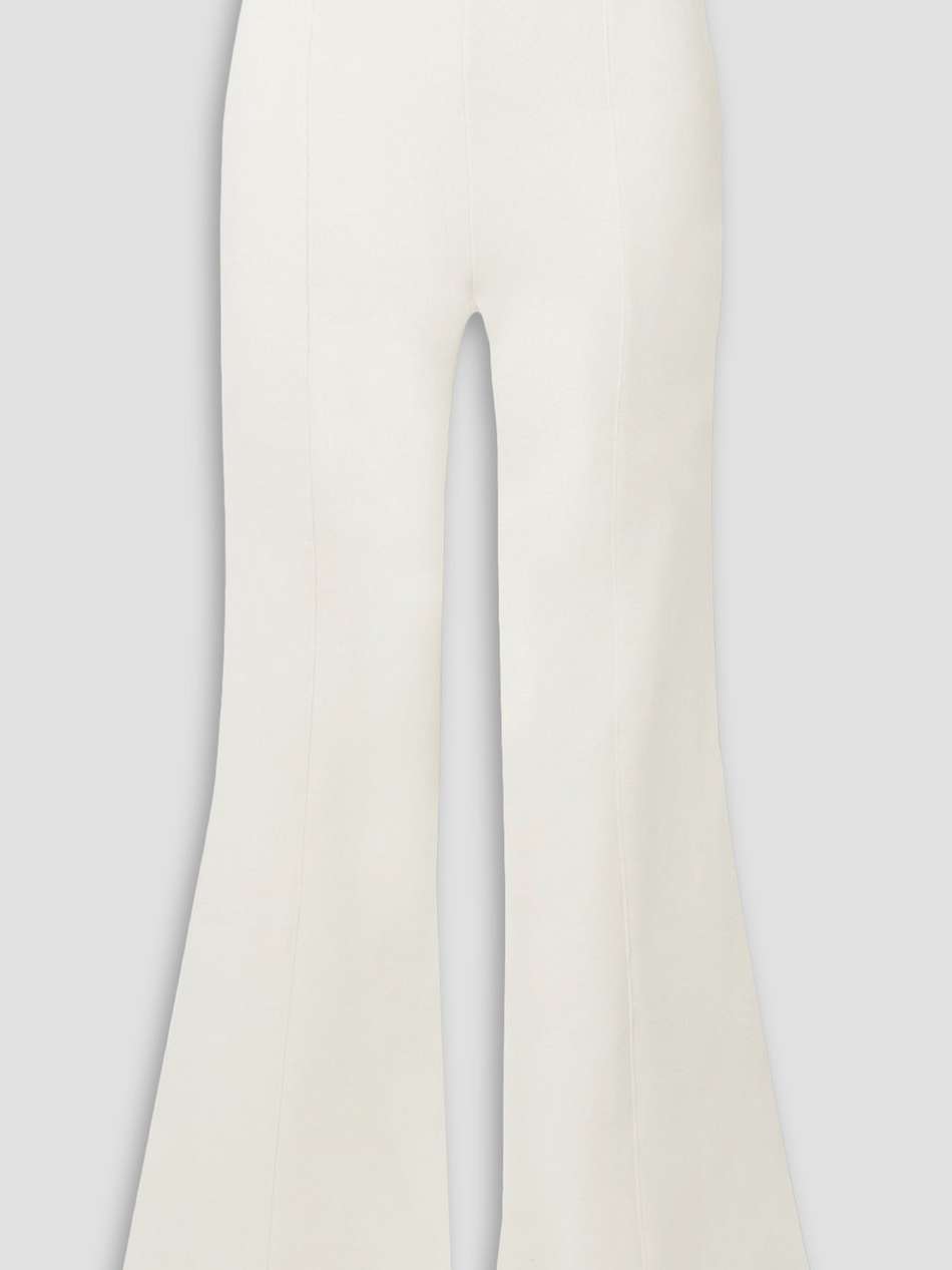 free to french cotton-blend terry flared pants