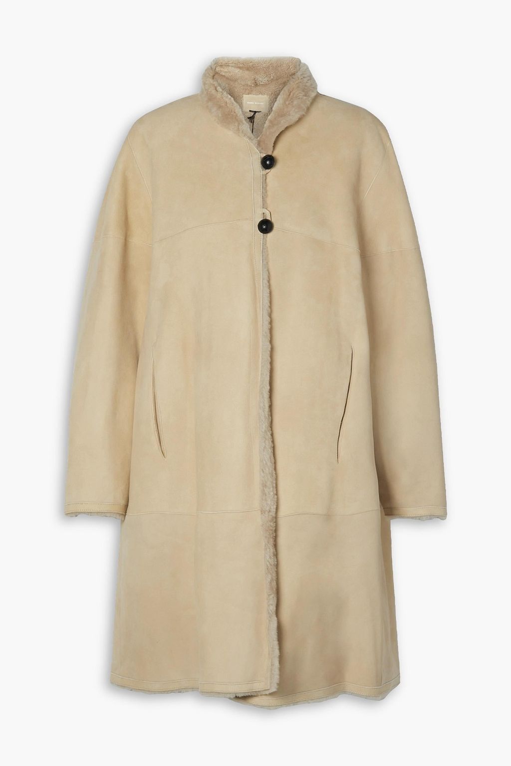 ISABEL MARANT Abazoe shearling coat | THE OUTNET