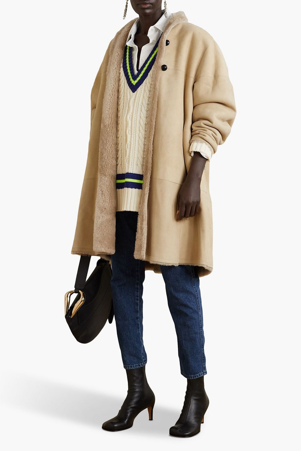 ISABEL MARANT Abazoe shearling coat