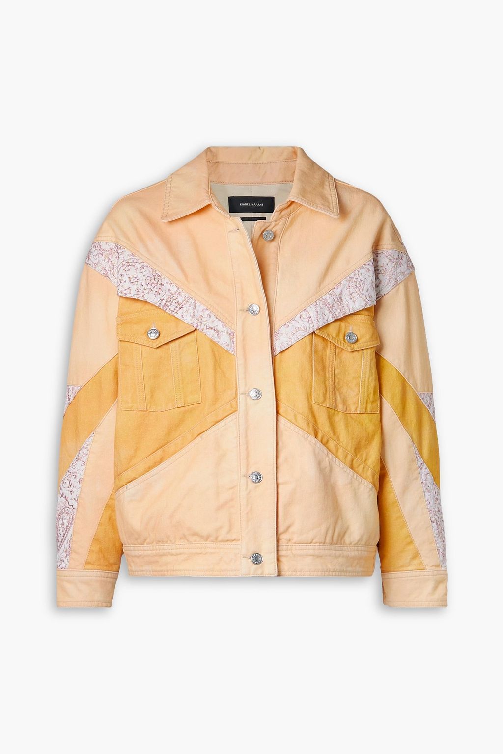 MARANT Nisao embroidered denim jacket | Sale up to 70% off THE OUTNET