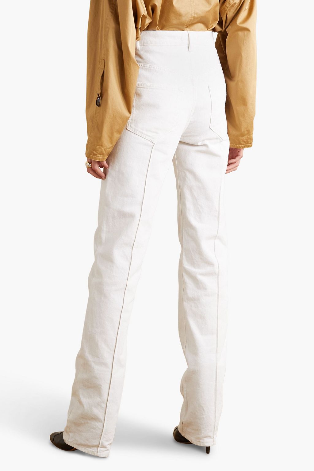 ISABEL MARANT Nikora high-rise straight-leg jeans