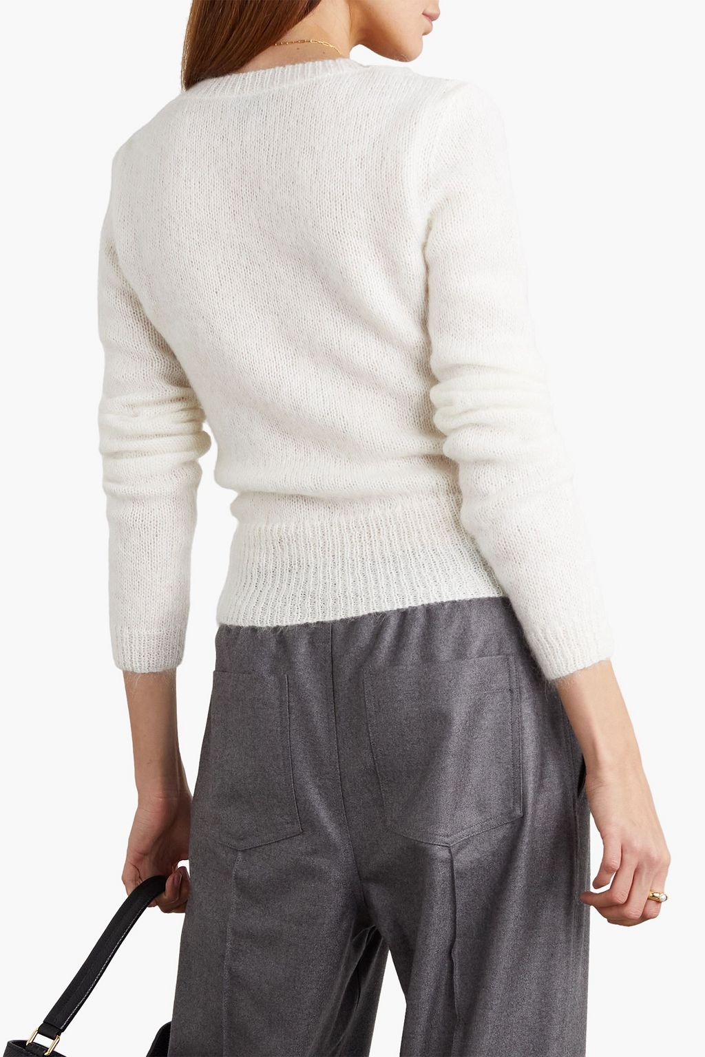 TOM FORD Brushed mohair-blend sweater