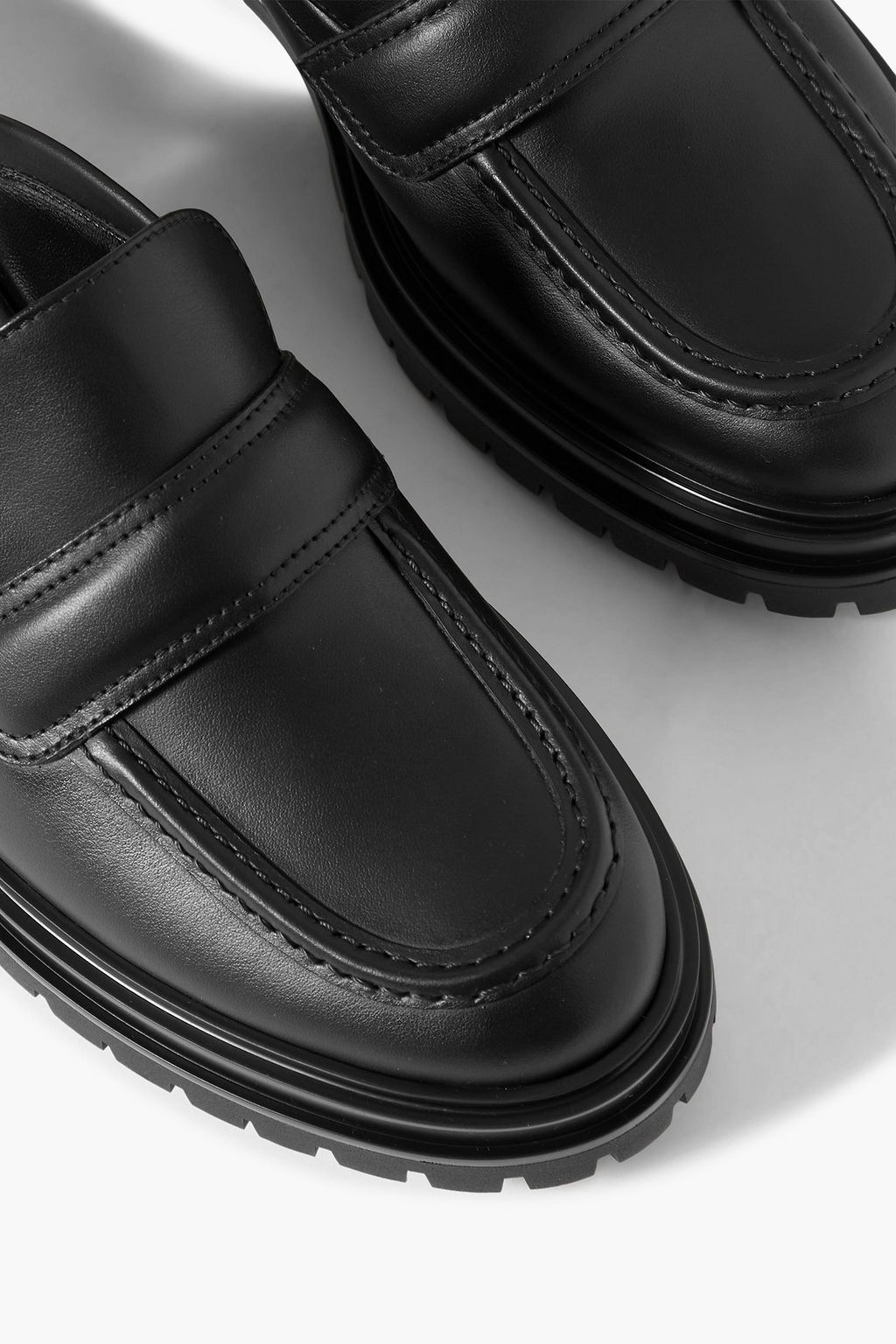 GIANVITO ROSSI 20 leather loafers