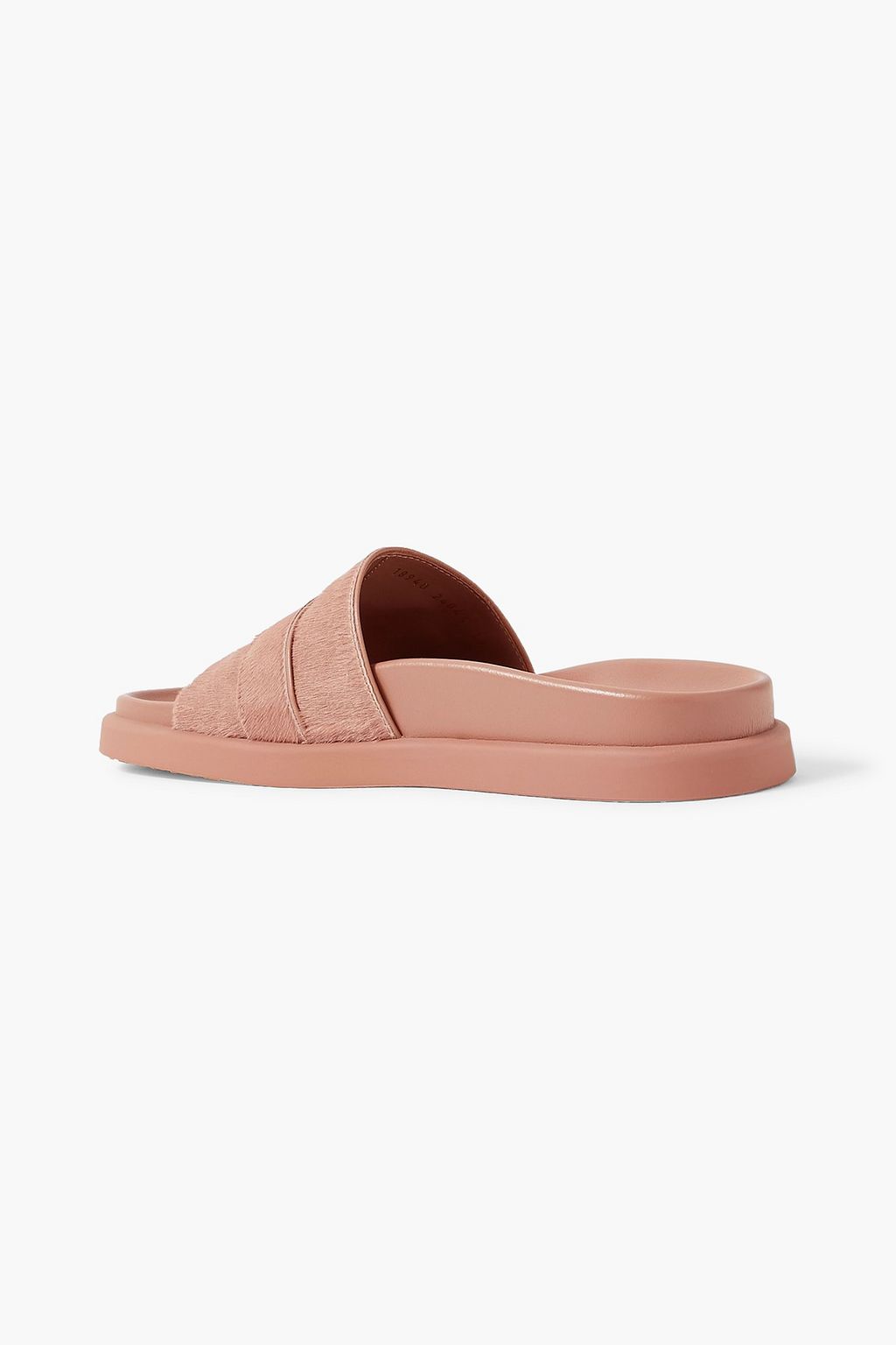 GIANVITO ROSSI Bilbao buckled calf hair slides