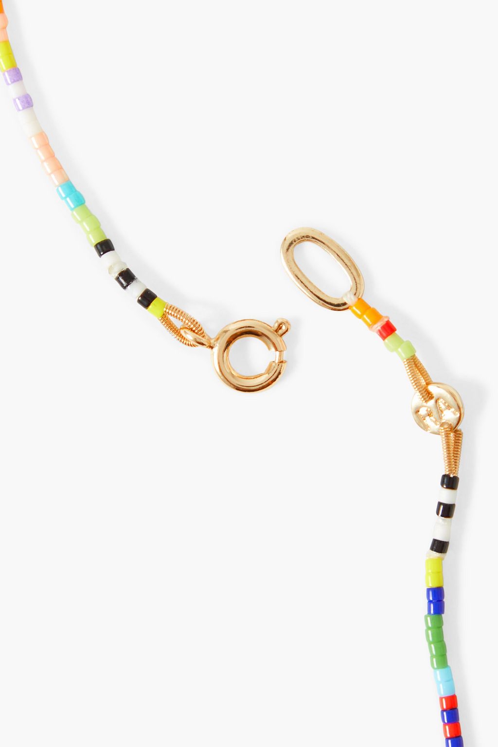 ROXANNE ASSOULIN Alphabet Soup gold-tone beaded necklace