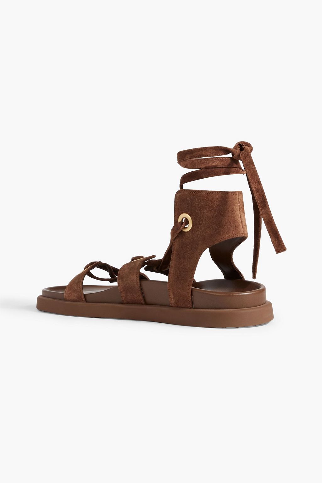 GIANVITO ROSSI Ibiza Sandalen aus Veloursleder