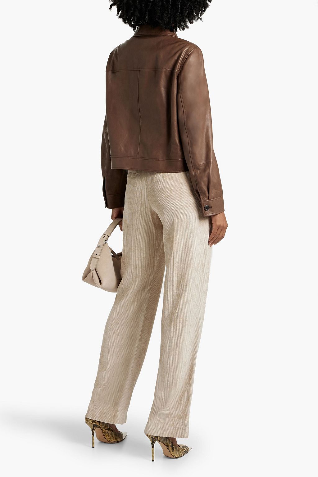 BRUNELLO CUCINELLI コーデュロイ ストレートレッグパンツ