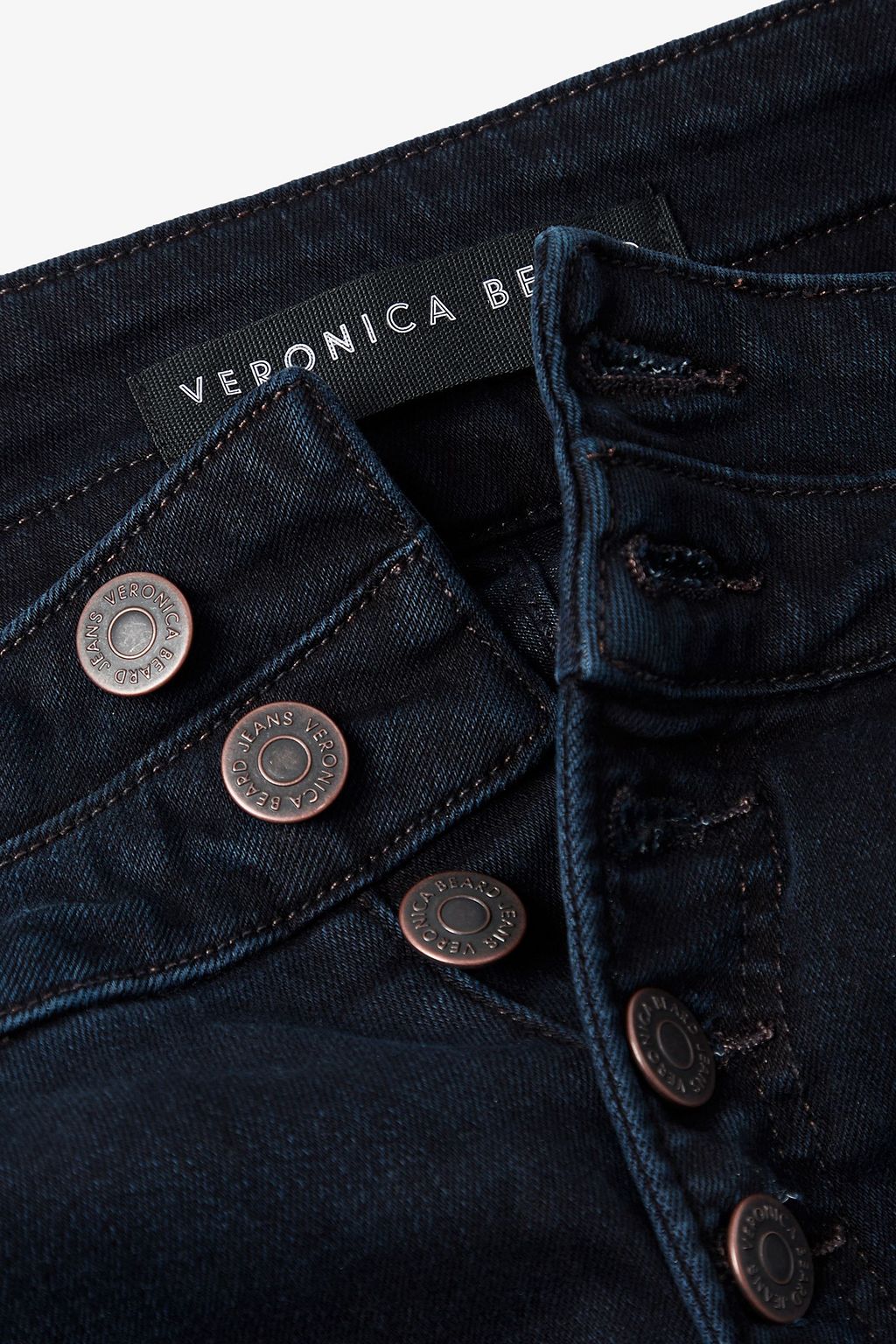VERONICA BEARD Beverly high-rise flared jeans