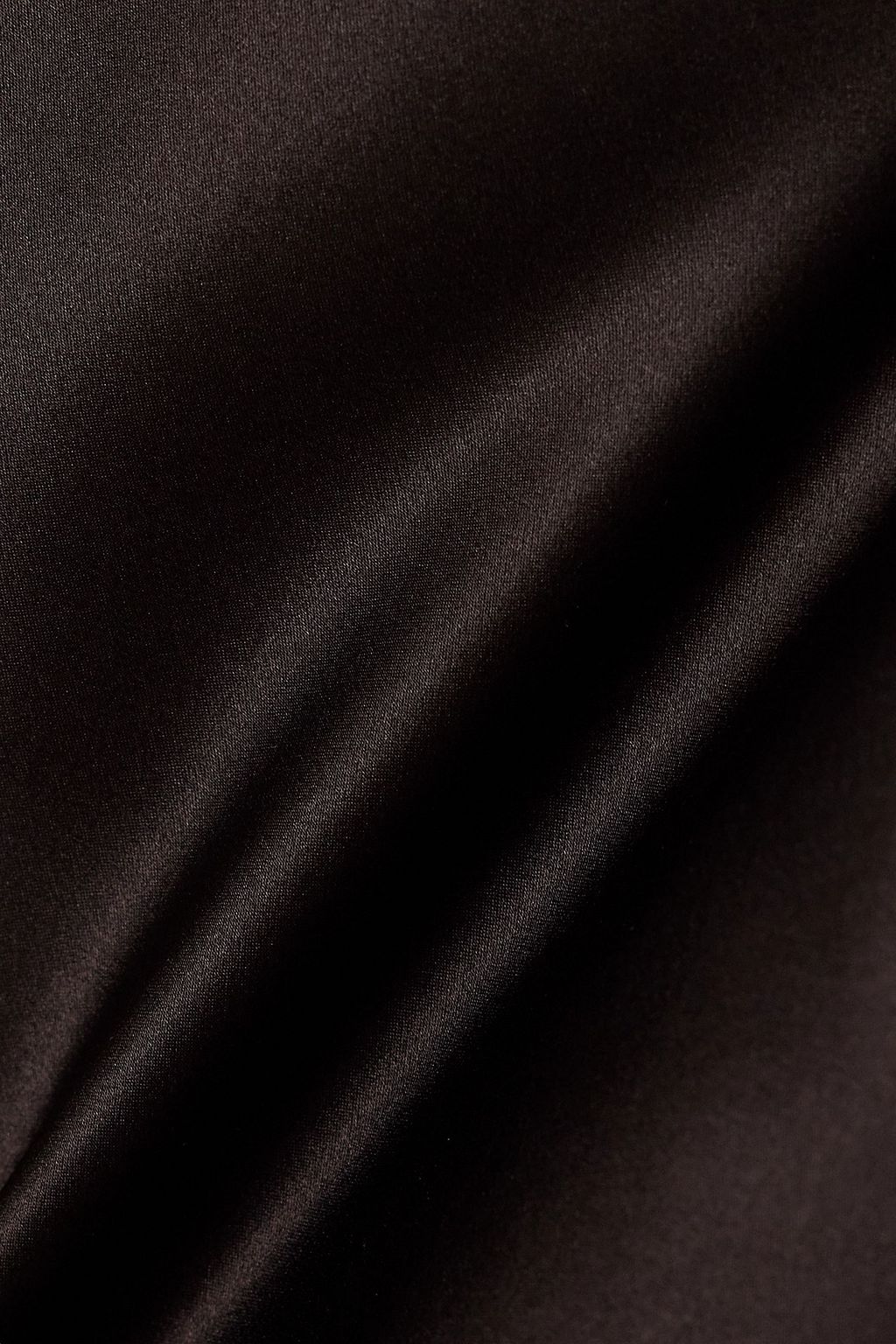 CHRISTOPHER ESBER Triquetra tie-detailed cutout silk-satin top