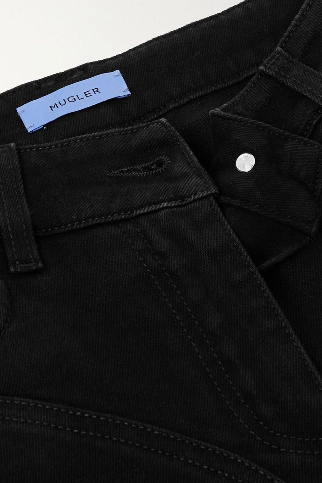 MUGLER Mid-rise flared jeans