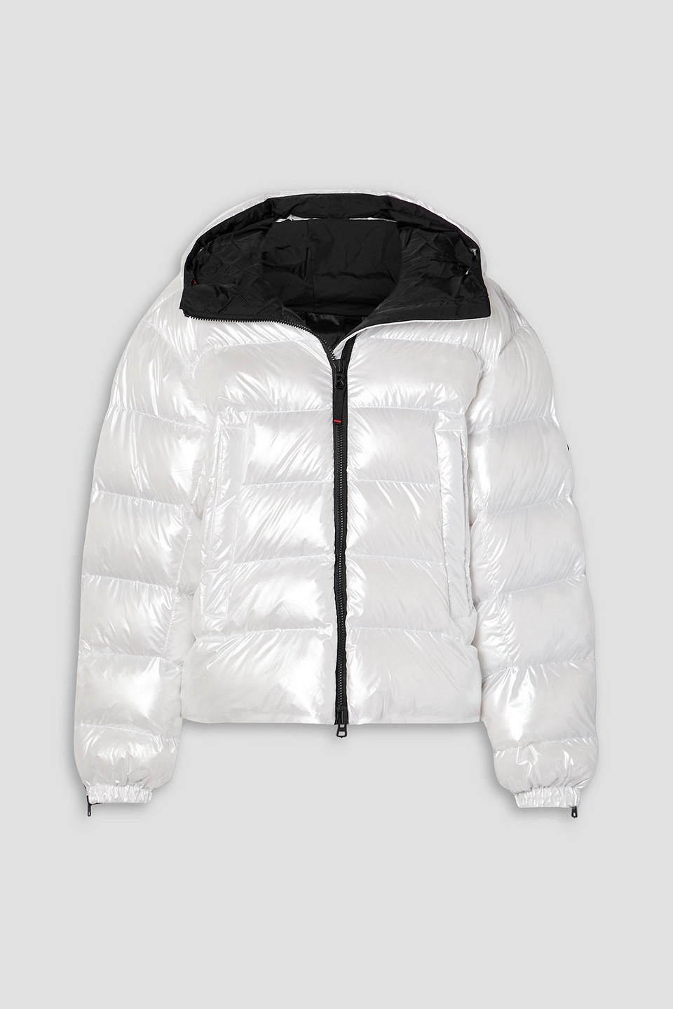 Bogner Quilted Padded Shell Ski Jacket In White