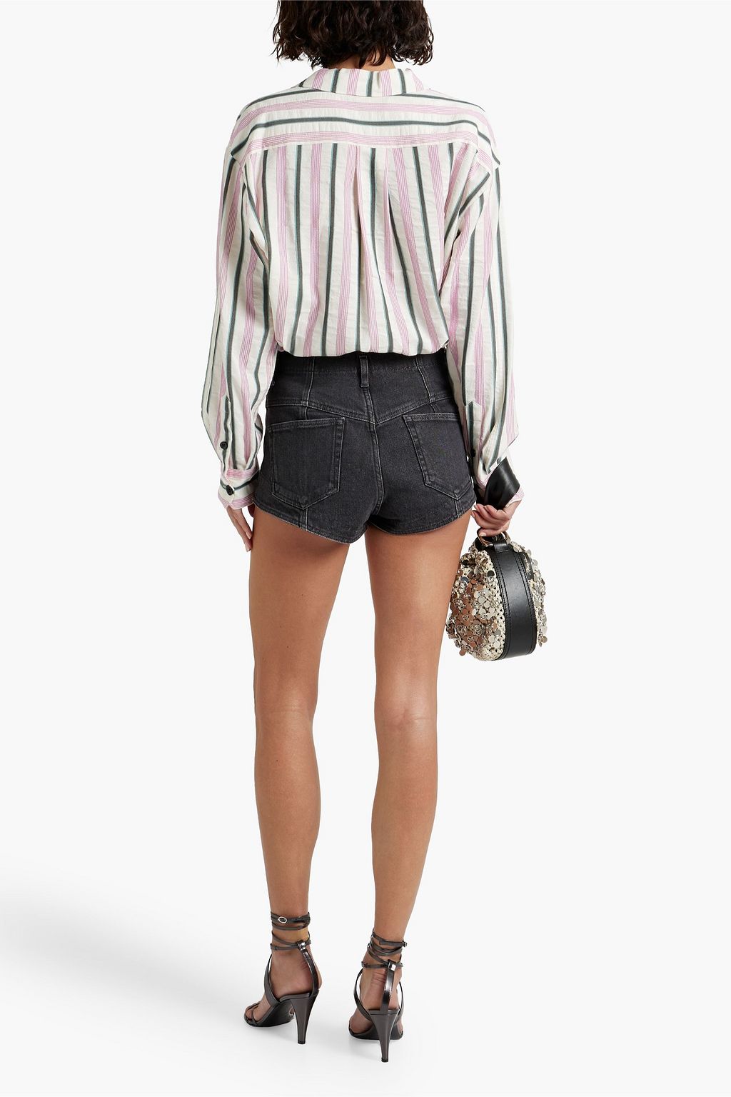 ISABEL MARANT شورت جينز «ديفيرسون»
