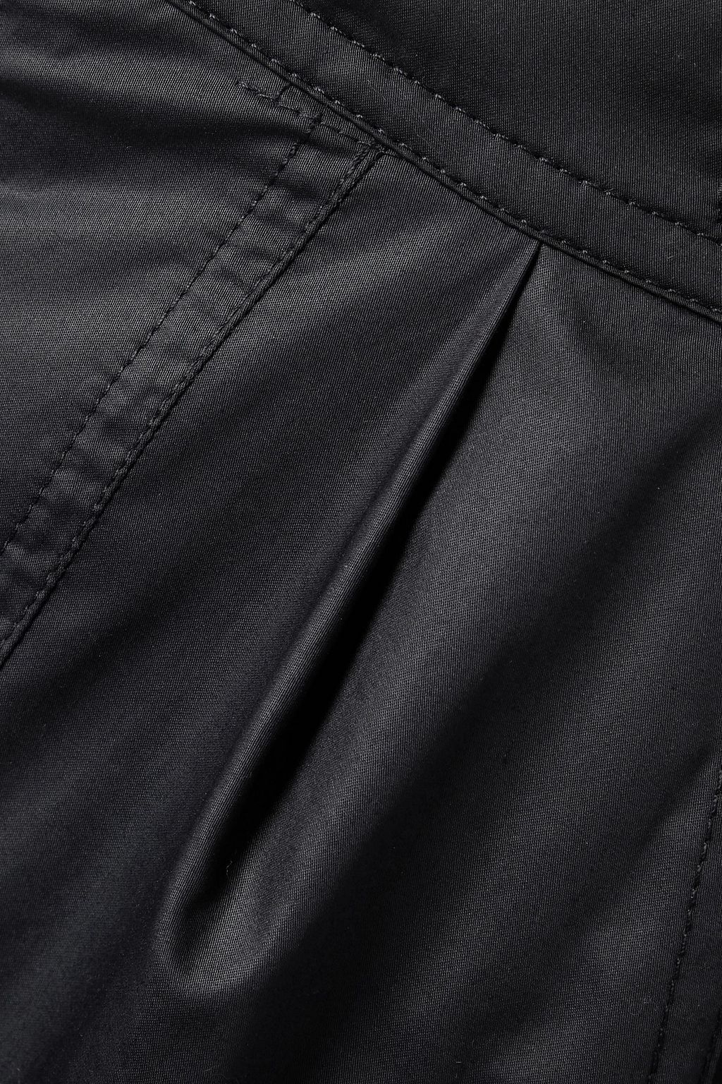 ISABEL MARANT 코튼 새티인 테이퍼드 팬츠