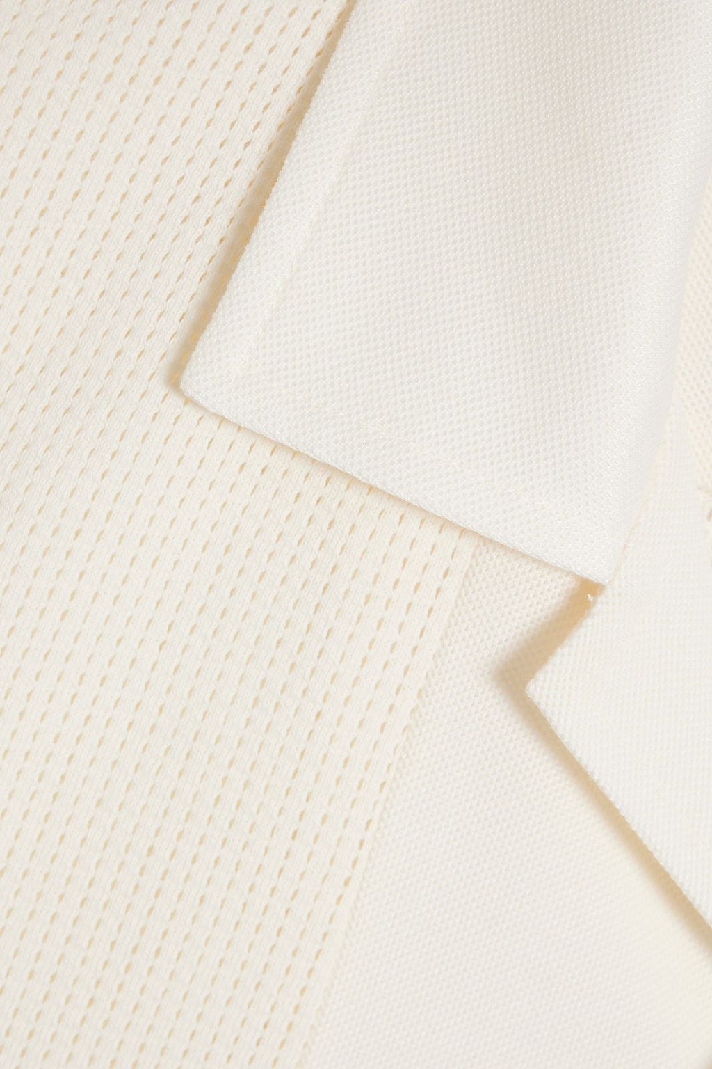 RAG & BONE Avery pointelle-knit cotton shirt