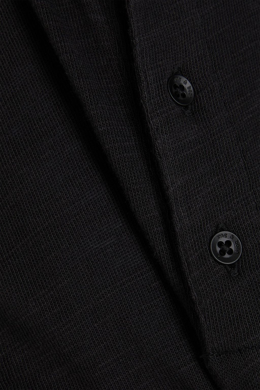 RAG & BONE Slub cotton-jersey polo shirt