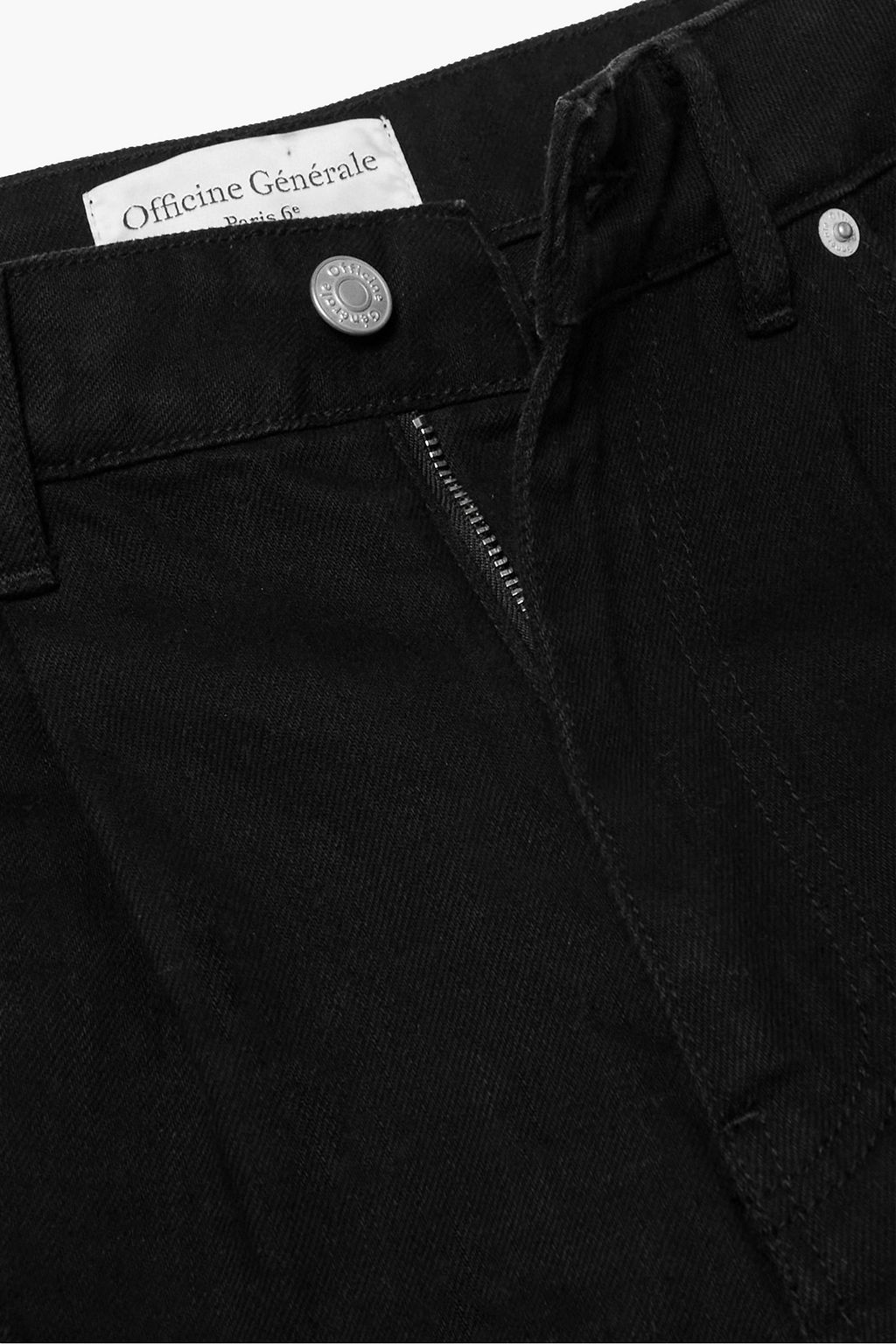 OFFICINE GÉNÉRALE Dana high-rise tapered jeans | THE OUTNET