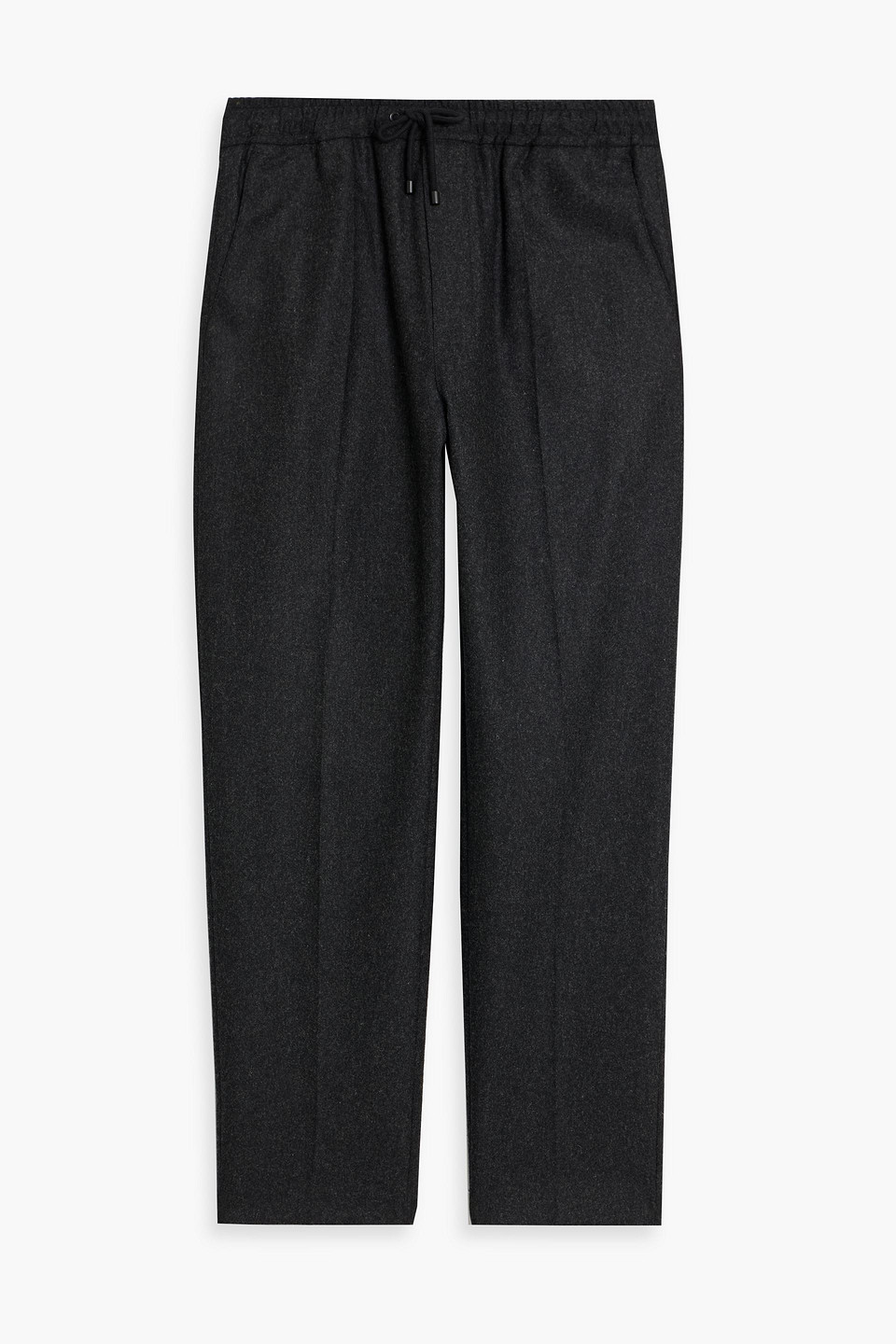 frame - wool-blend pants - gray - s