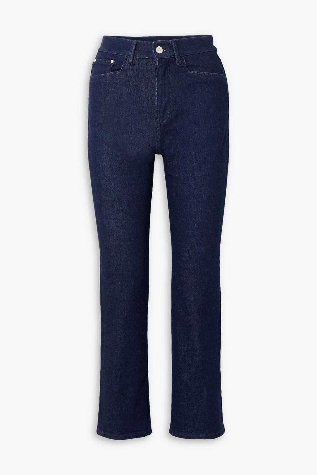 WANDLER Carnation cropped mid-rise straight-leg jeans | THE OUTNET