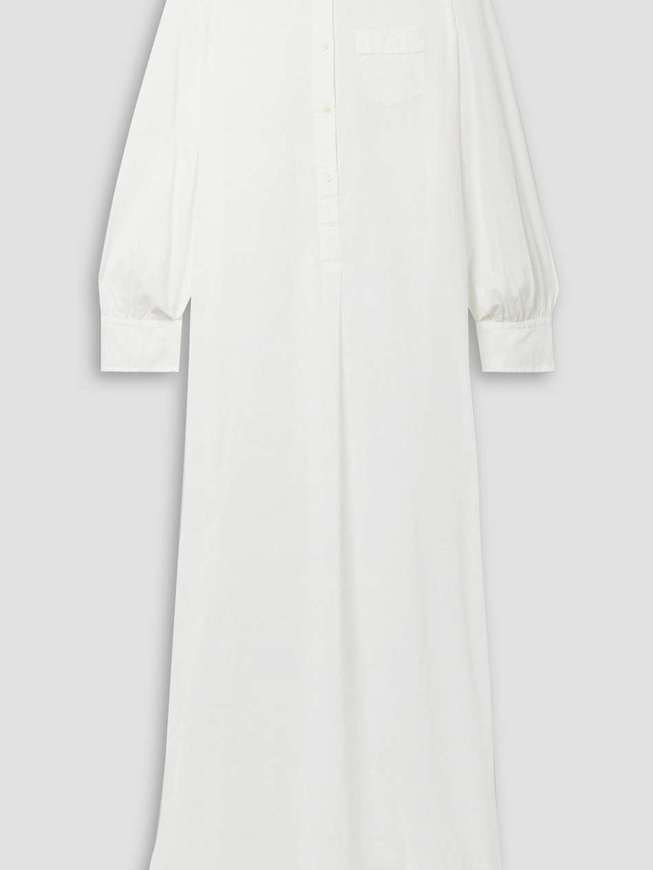 sandra cotton-voile maxi dress
