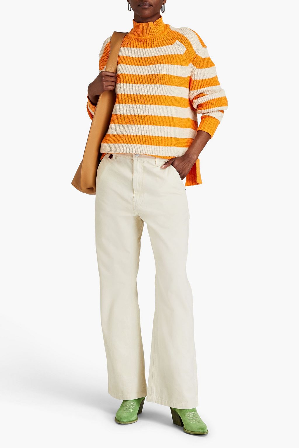 ACNE STUDIOS Cotton-canvas wide-leg pants