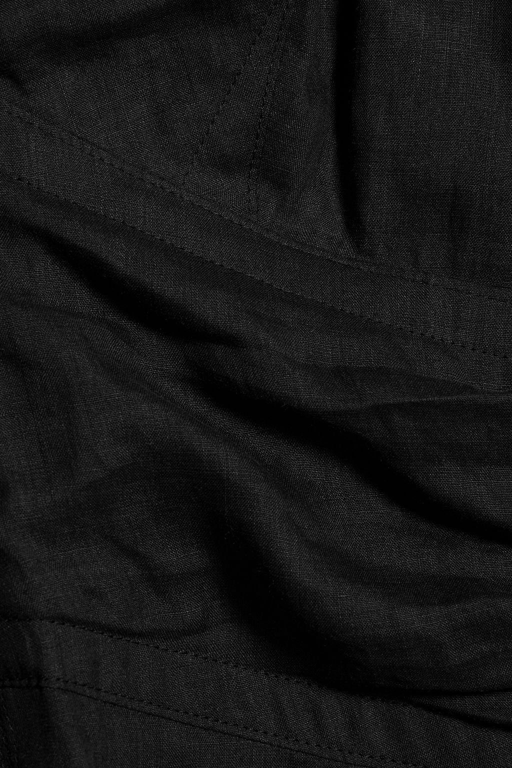 ISABEL MARANT Jaylee gathered ramie top