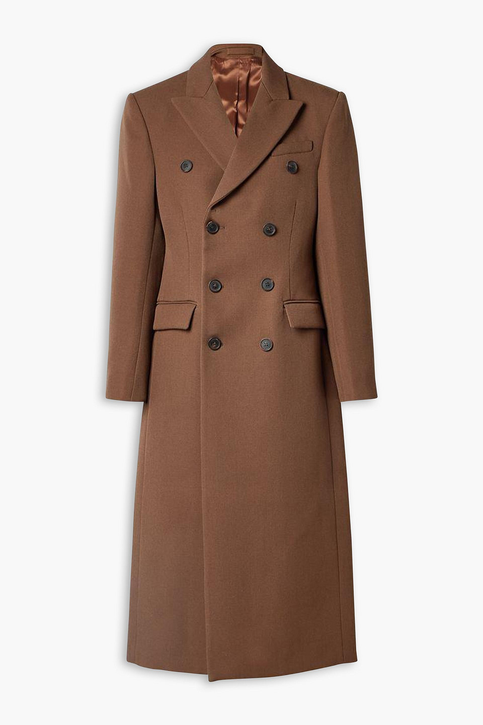 Wardrobe.nyc Virgin Wool Coat In Brown