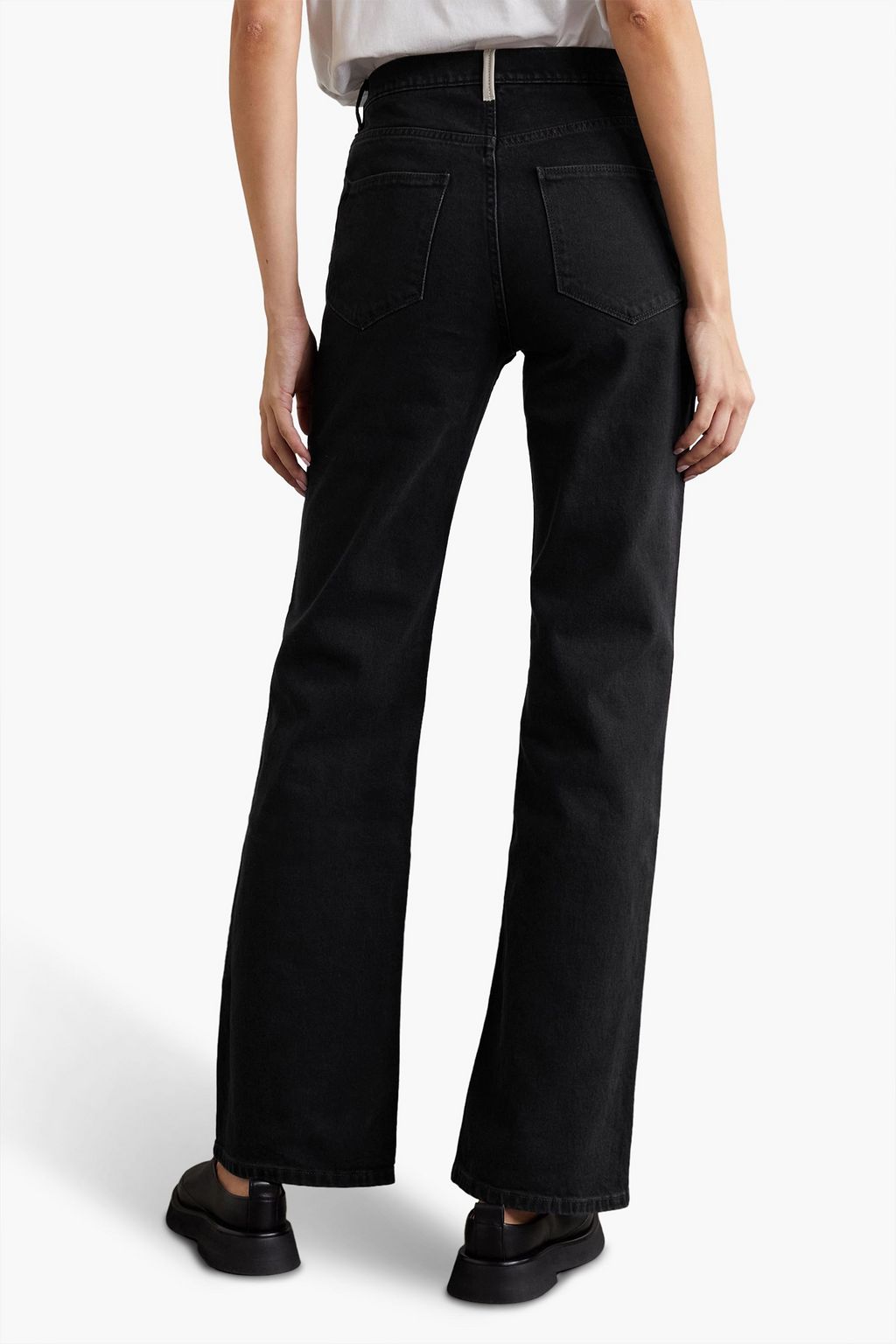 WANDLER Daisy high-rise flared jeans