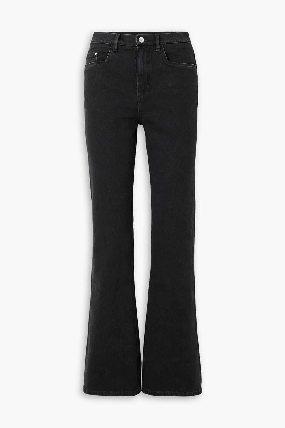 Daisy high-rise flared jeans