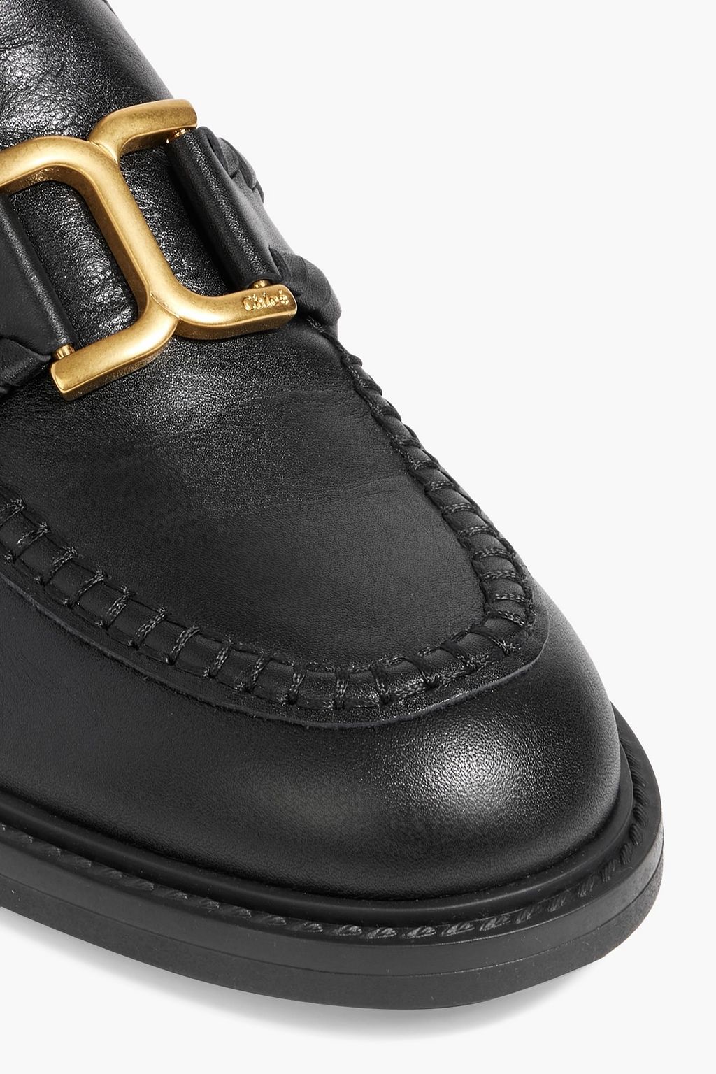 CHLOÉ Marcie embellished leather ankle boots